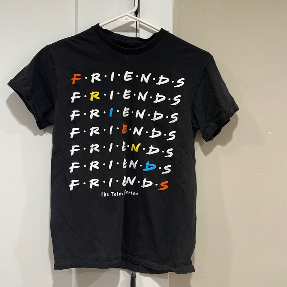 Friends Black Short Sleeve Shirt